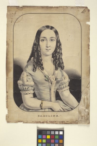 Caroline door Nathaniel Currier
