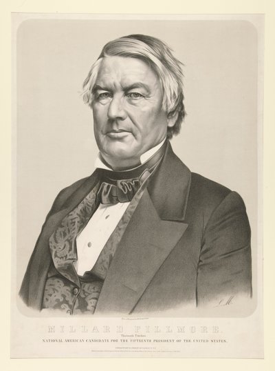 Millard Fillmore, Dertiende President door Nathaniel Currier