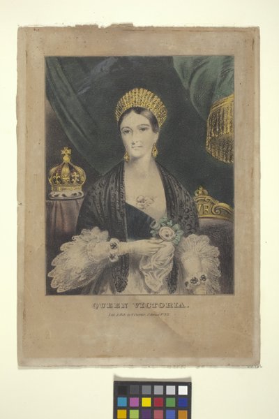 Koningin Victoria door Nathaniel Currier