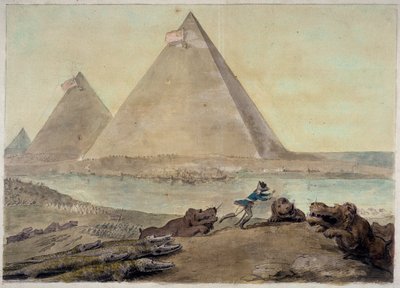 Napoleon na de Slag bij de Nijl, ca. 1798-99 door Nathaniel Dance Holland