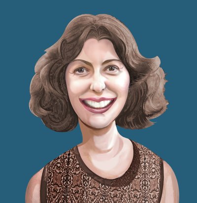 Geraldine McCaughrean, 2021 (digitaal) door Neale Osborne