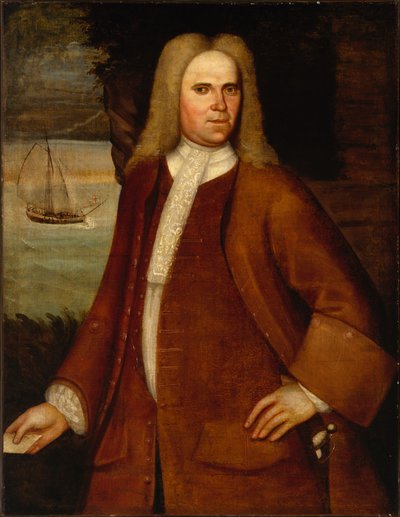 Portret van Ebenezer Coffin door Nehemiah Partridge