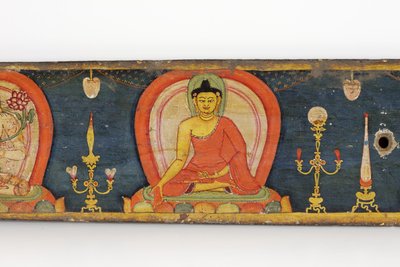 Manuscript van De Vijf Beschermingen, voorkant, 1138 door Nepalese School