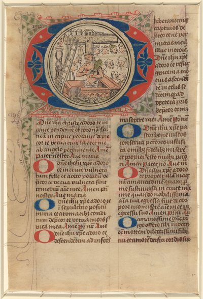 Christus als de Man van Smarten door Netherlandish 15th Century