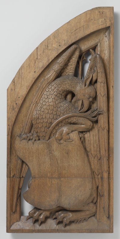 Paneel van een orgelkast, ca. 1510-20 door Netherlandish School