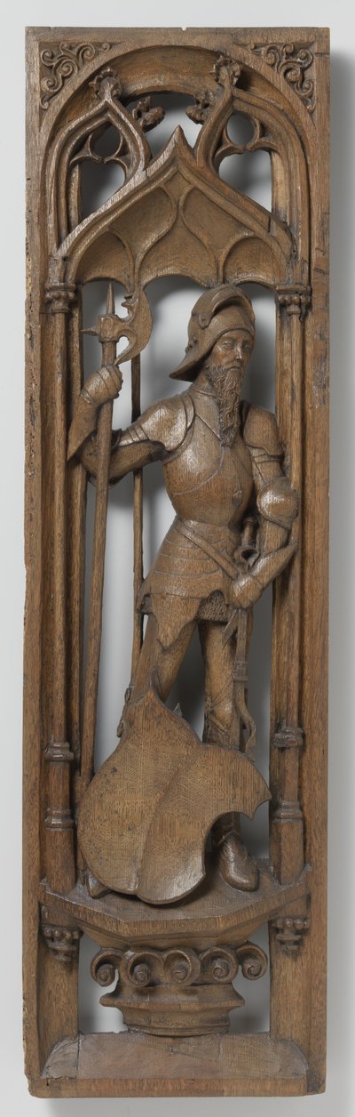 Paneel van een orgelkast, ca. 1510-20 door Netherlandish School