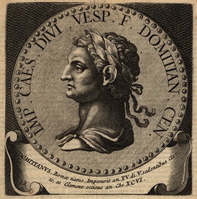 Portret van Romeinse keizer Domitianus door Netherlandish School