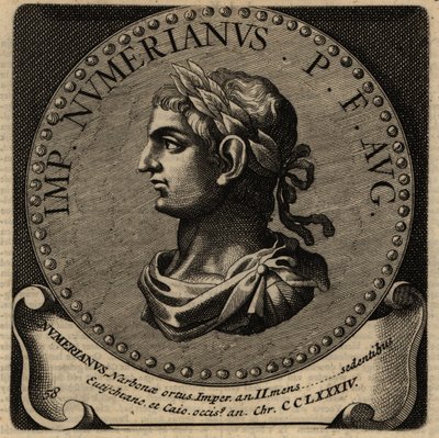 Portret van Romeinse keizer Numerianus door Netherlandish School