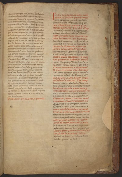 De Stavelot Bijbel, Add MS 28106, f.228r door Netherlandish School