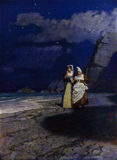 Illustratie voor Westward Ho! door Charles Kingsley door Newell Convers (after) Wyeth