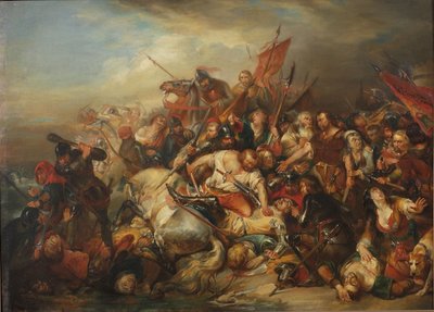 De Slag bij de Gulden Sporen op 11 juli 1302 door Nicaise de Keyser