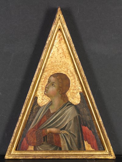 Pinnakel met engel door Niccolò di Segna