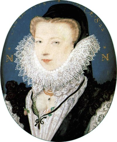 Alice Brandon, mevrouw Hilliard door Nicholas Hilliard