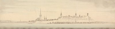 Uitzicht op Revel, hoofdstad van Estland door Nicholas Pocock