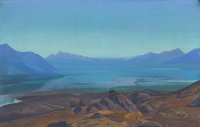 Dangra Yumtso, 1932 door Nicholas Roerich