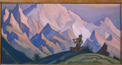 Krishna door Nicholas Roerich