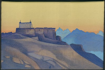 Klooster, Sissu, 1932 door Nicholas Roerich