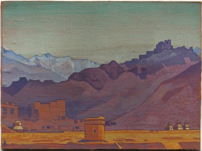 Pad naar Tibet, 1925 door Nicholas Roerich