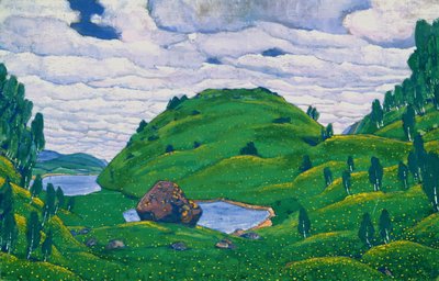Schets voor "Le Sacre du Printemps" door Igor Stravinsky door Nicholas Roerich