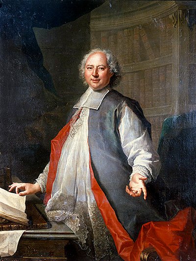 Portret van een man, mogelijk Abbe Augustin-Claude Geoffroy D