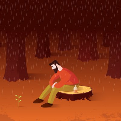 Het leven gaat door, 2015 (digitaal) door Nick Diggory