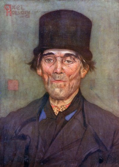 Een oude man van Axel door Nico Jungman
