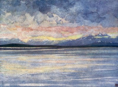 Noorwegen: Bergen en Fjord tegenover Molde door Nico Jungman