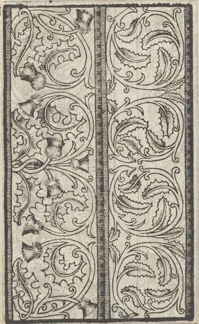 Esemplario di lavori, pagina 4 recto, augustus 1529 door Nicolò Zoppino
