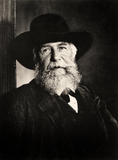 Portret van Ernst Haeckel, ca.1910 door Nicola Perscheid