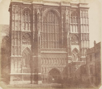 Westminster Abbey, voor mei 1845 door Nicolaas Henneman