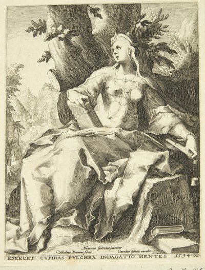 Allegorie over de waarheid door Nicolaes Braeu