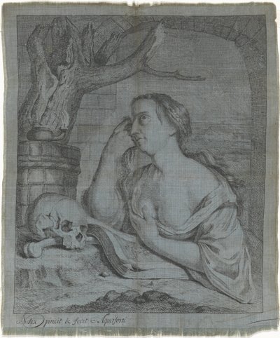 Maria Magdalena door Nicolaes Six