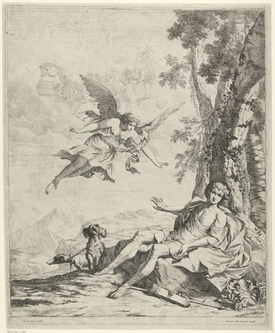 Aurora en Cephalus door Nicolaes Van Helt Stockade
