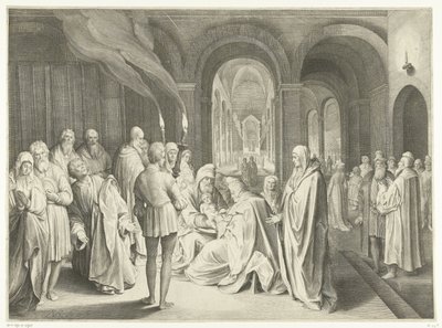 Besnijdenis van Christus door Nicolaes de Bruyn