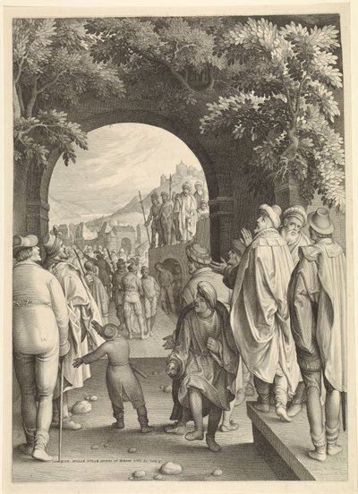 Ecce Homo door Nicolaes de Bruyn