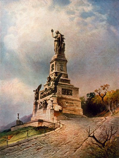 Het Niederwald Monument door Nicolai Astudin