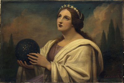 Allegorie van de Wetenschap of Astronomie door Nicolas Auguste Galimard