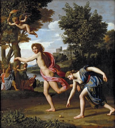 Hippomenes en Atalanta door Nicolas Colombel