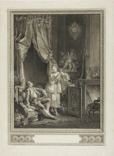 Le carquois épuisé (De lege koker) door Nicolas Delaunay