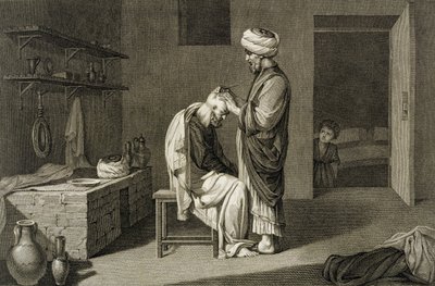 De kapper, uit Volume II Arts and Trades van 