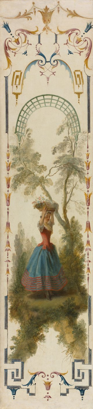 Tuinbouw door Nicolas Lancret