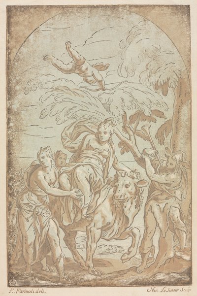 De Roof van Europa, 1725-42 door Nicolas LeSueur