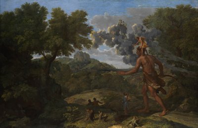 Blinde Orion Op Zoek naar de Rijzende Zon, 1658 door Nicolas Poussin