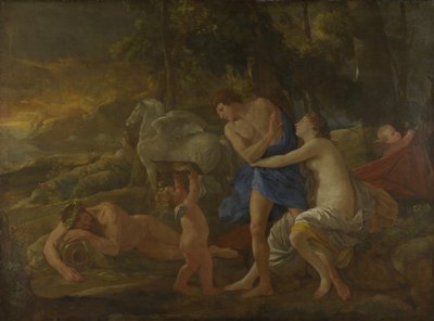 Cephalus en Aurora, ca. 1630 door Nicolas Poussin