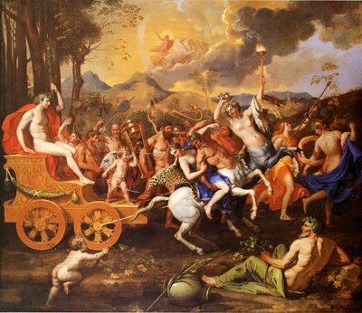 De triomf van Bacchus door Nicolas Poussin