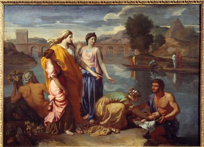 Mozes door Nicolas Poussin