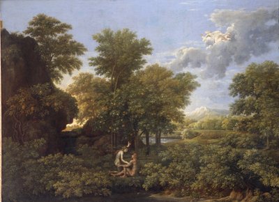 Lente of Aards Paradijs door Nicolas Poussin