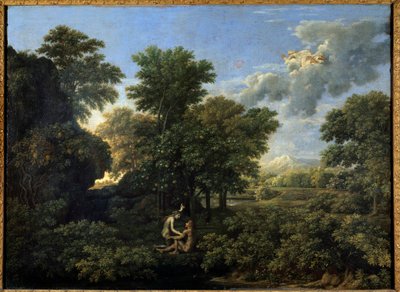 Lente of Aards Paradijs door Nicolas Poussin