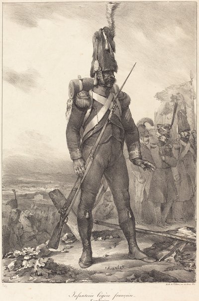 Franse Lichte Infanterie, Karabinier door Nicolas Toussaint Charlet