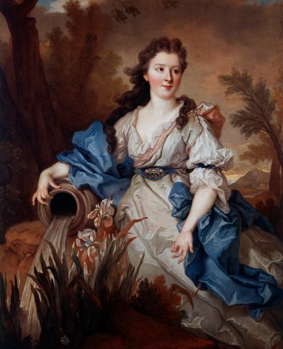 Portret van vrouw in bron (Madame Richard Cantillon, geboren Mary Anne O